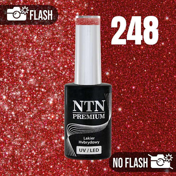 NTN Premium - Geelilakka - Moonlight Glow - Nr248 - 5g UV geeli/LED