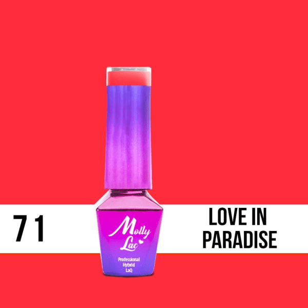 Mollylac - Gellack - Women in Paradise - Nr71 - 5g UV-gel / LED