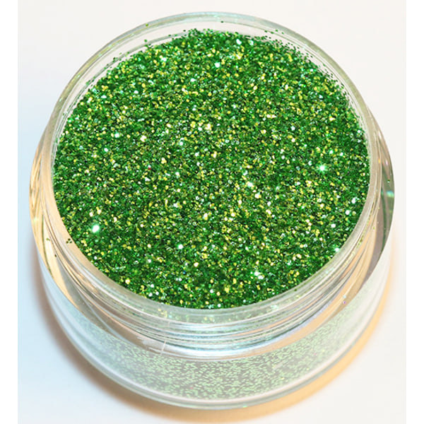 Nail Glitter - Finkorn - Gress - 8ml - Glitter Green