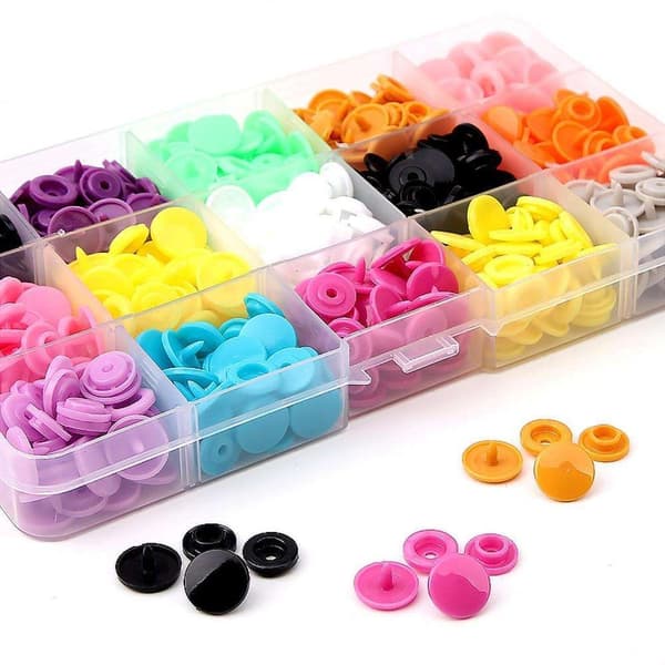Tang til trykknapper - Colorsnaps - Plast trykknapper Multicolor