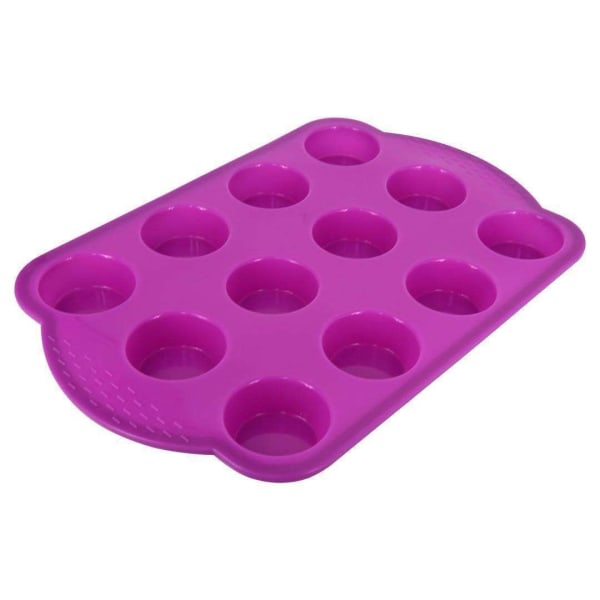 3-pak Muffinform - Minimuffins - Muffinplade - Bageform - Purple