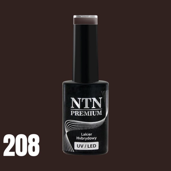 NTN Premium - Gellack - Drama queen - Nr208 - 5g UV-gel/LED Brun