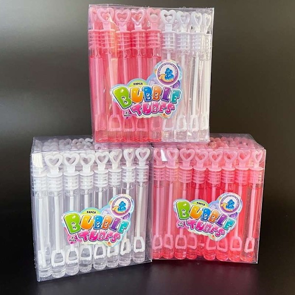 Såpbubblor Mini Bröllop Fest 48-pack - Transparent