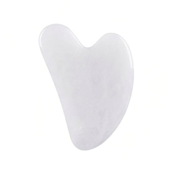 Natural Gua Sha Jade Rose Quartz Stone Face Board Tool - Vit