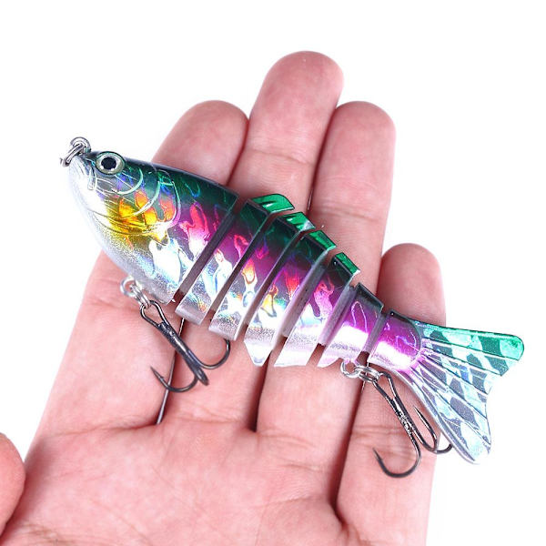 5 woblere - Fiskelokker Multicolor