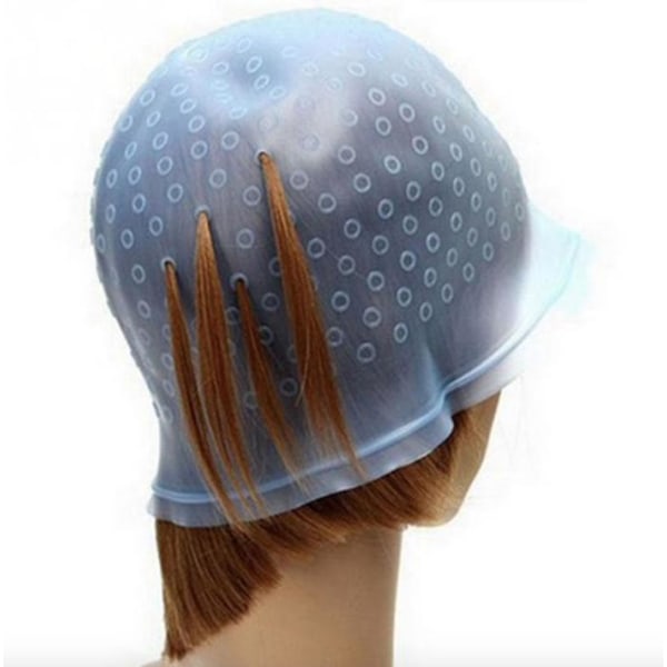Hätta till håret vid slingor - Hårslingor - Silikon - Hårfärg Transparent
