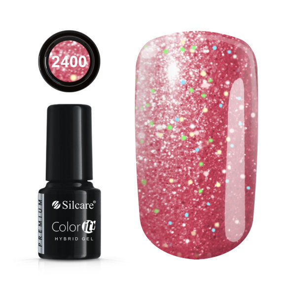 Geelilakka - Color IT - Premium - Unicorn - *2400 UV geeli/LED Pink