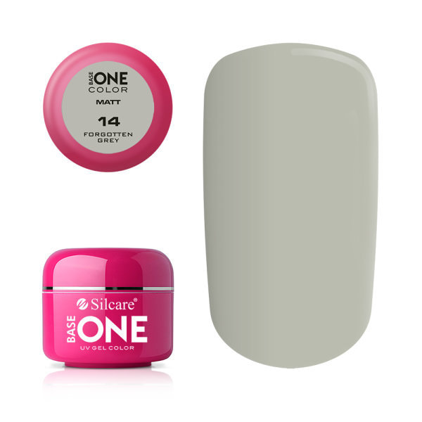 Base one - Matt - Forgotten harmaa 5g UV-geeli Grey
