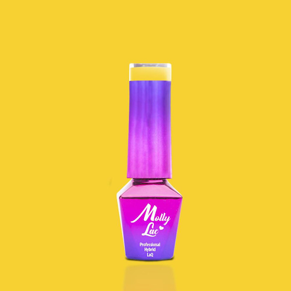 Mollylac - Gellack - Obsession - Nr214 -  5g UV-gel/LED Gul