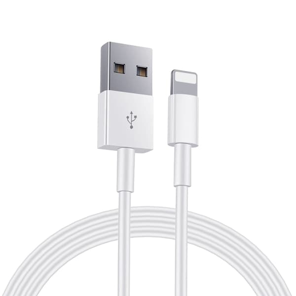 3-PACK USB med Lightning-kabel lading og overføring 1M White