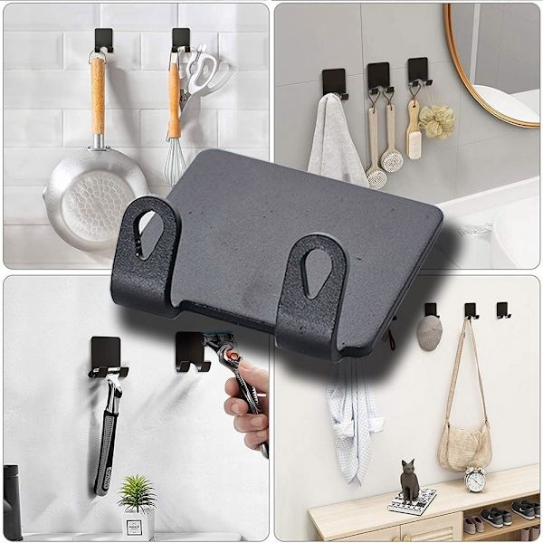 Universal barberhøvelholder for dusj og våtrom Gold
