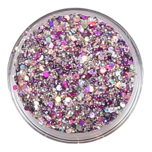 Nail glitter - Mix - Micro mix - 8ml - Glitter Purple