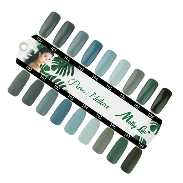 Mollylac - Geelilakka - Pure Nature - Nr100 - 5g UV geeli/LED Grey