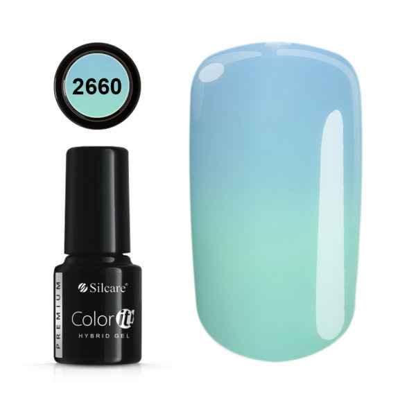 Gel polish - Farve IT - Premium - Thermo - *2660 UV-gel/LED Blue