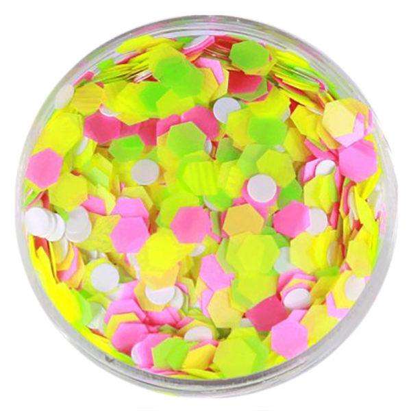 Negleglitter - Mix - Happy life - 8ml - Glitter Multicolor