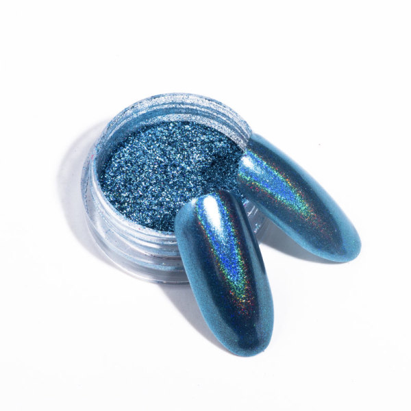 Blått mirror pigment - Chrome mirror powder