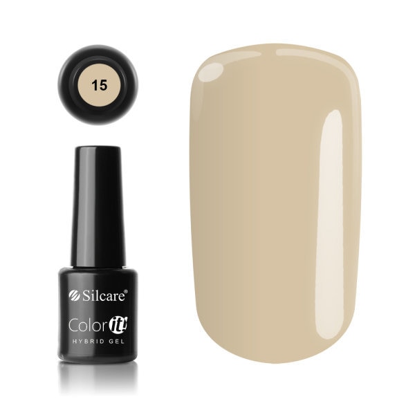 Geelilakka - Color IT - *15 8g UV geeli/LED Beige