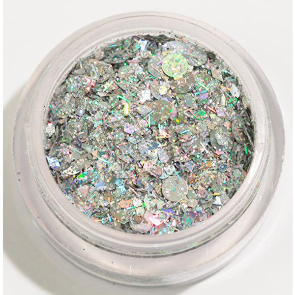 Glitter mix Silver Delicious