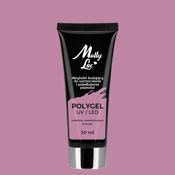 Polygel - Jauhegeeli - Bean Paste 30ml - Akryyligeeli Pink