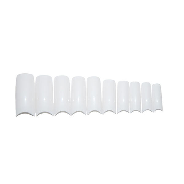 500 stk neglespidser Hvide kunstnegle akryl neglespidser White