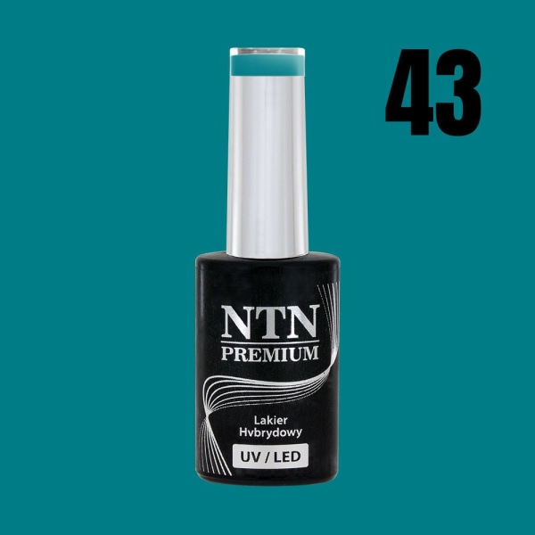 NTN Premium - Gellack - Design Your Style - Nr43 - 5g UV-gel/LED Azurblå