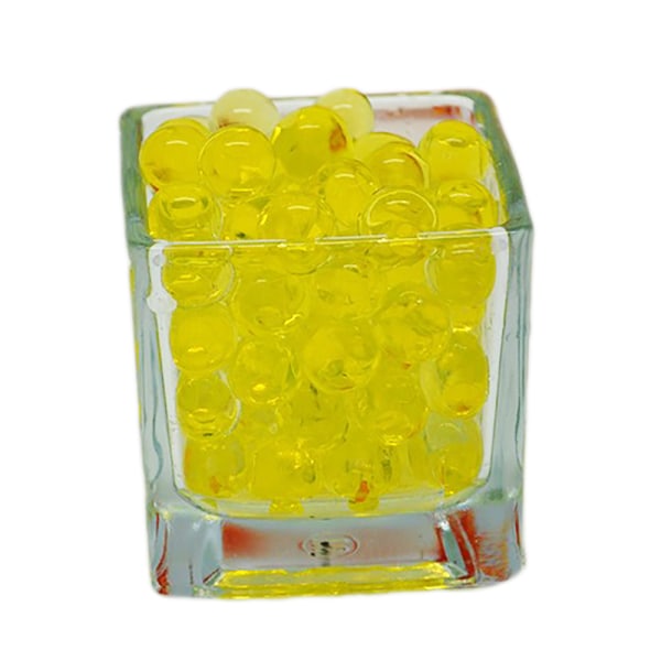 Värilliset vesihelmet - 6 grammaa Yellow
