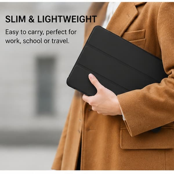 Fodral till iPad 2 / iPad 3 / iPad 4 – Svart Svart