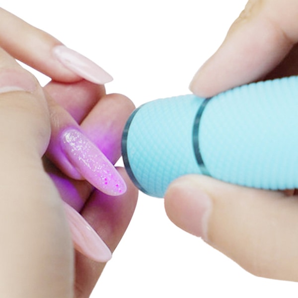 UV lommelygte, perfekt til at tørre og hærde din neglelak Pink