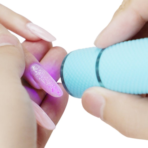 UV-lommelykt, ideell for å tørke og herde neglelakken Pink