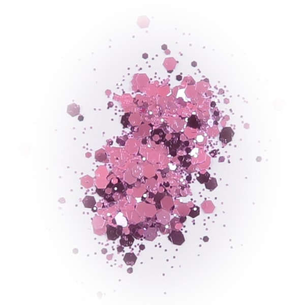 Negleglitter - Mix - Candyfloss - 8ml - Glitter