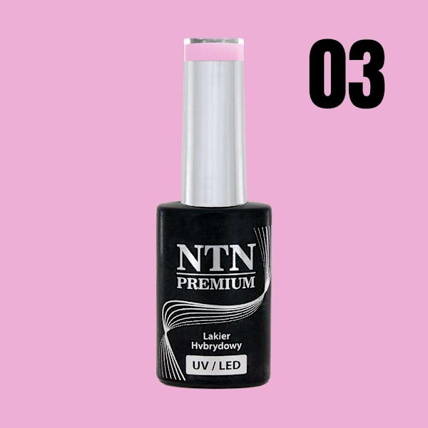 NTN Premium - Gel polish - Gossip Girl - Nr03 - 5g UV gel/LED Pink