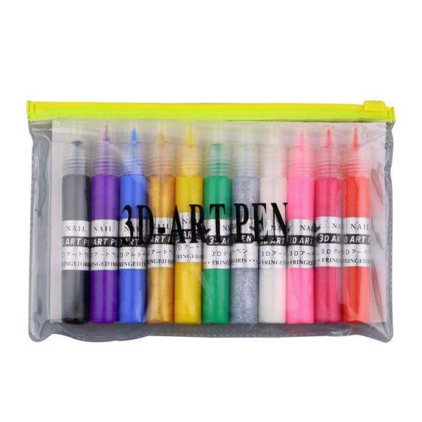 12 kynsilakkakynää, kynsilakka, kynsilakka Multicolor