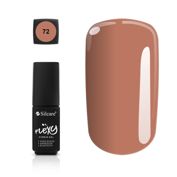 Gelelakk - Flexy - *72 4,5g UV gel/LED Beige