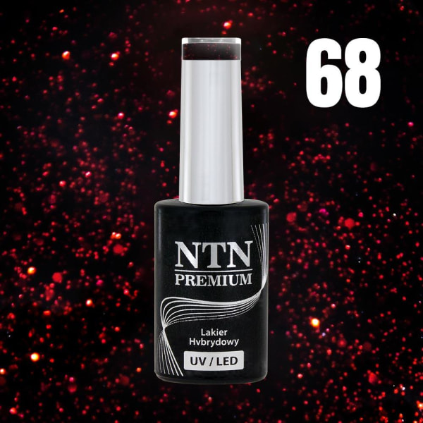 NTN Premium - Gellack - After Midnight - Nr68 - 5g UV-geeli / LED Black