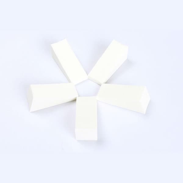 Stämpeldynor för nagellack nail art 10-pack 5x2x2 cm Vit