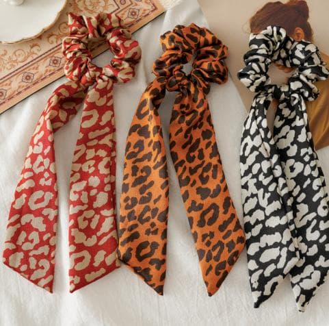 Hårsnoddar mjuka elastiska 3-pack, design enligt bild