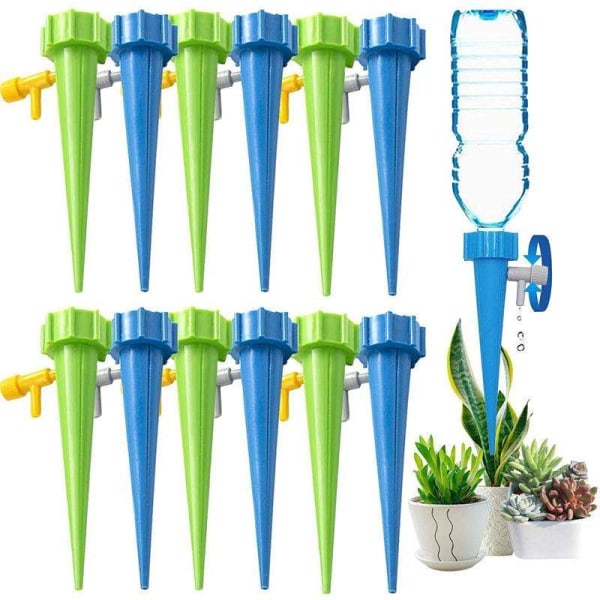 4-pack Flower Waterer Automaattinen - Vedenlevitin Vedenjakaja Multicolor