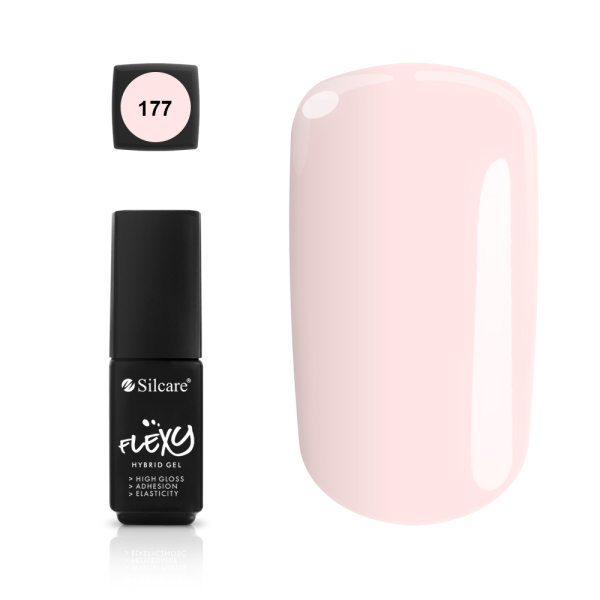 Gel polish - Flexy - * 177 4,5g UV gel/LED Pink