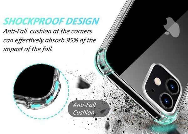 iPhone 13 PRO MAX - Silikon støtsikkert deksel ekstra støtsikkert Transparent Iphone 13 PRO MAX