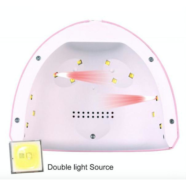 36w LED-lamppu ajastintoiminnolla - Dazzle White