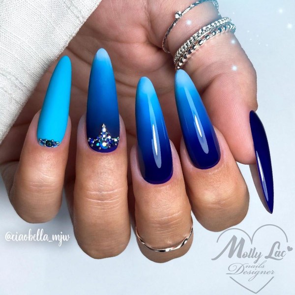 Mollylac - Gellack - Bubble Tea - Nr136 - 5g UV-gel / LED Blue