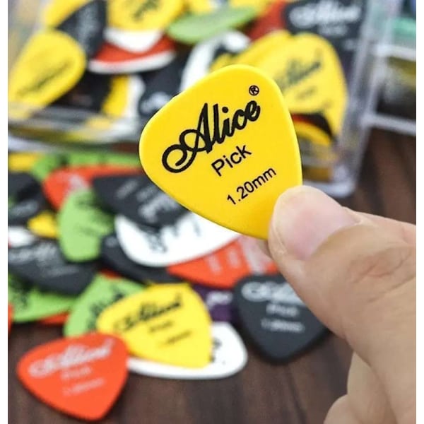 10-pack Guitar Plectrum, Tone Control -sähkökitara ja sähköbasso Multicolor