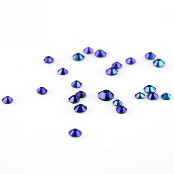 1440 stk Zirkon sten - Sapphire AB - Rhinestones negle dekorationer Blue