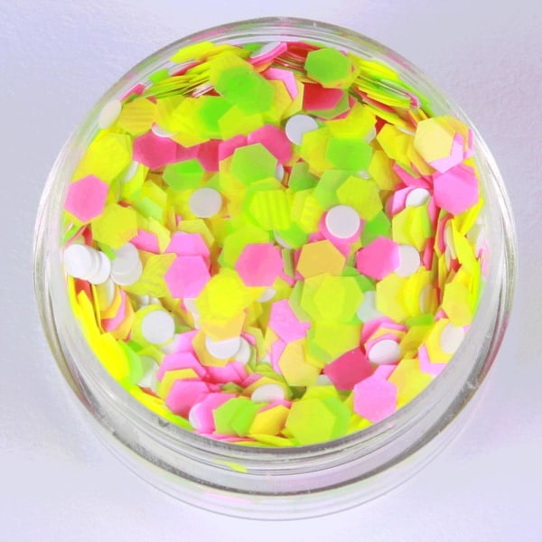 Kynsien glitter - Mix - Happy life - 8ml - Glitter Multicolor