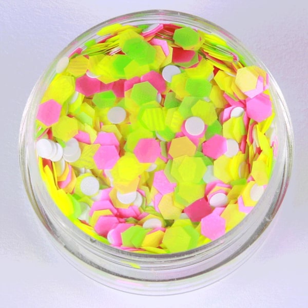 Nagelglitter - Mix - Happy life - 8ml - Glitter multifärg
