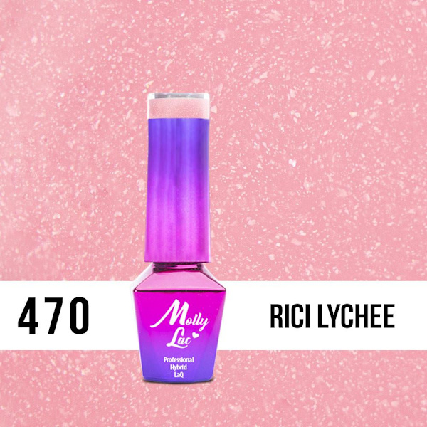 Mollylac - Gellack - Macarons - Nr470 - 5g UV-gel/LED Rosa