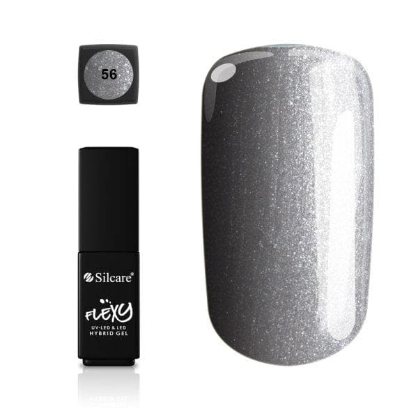 Gellak - Flexy - *56 4,5g UV gel/LED Silver