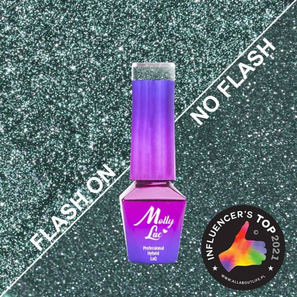 Mollylac - Gel polish - Blinkende lys - Nr612 5g UV gel/LED