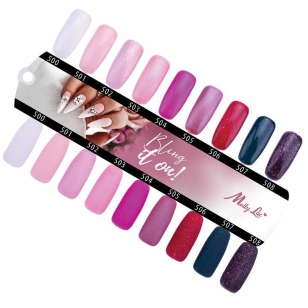 Mollylac - Gel polish - Bling it on! - Nr508 - 5g UV gel/LED