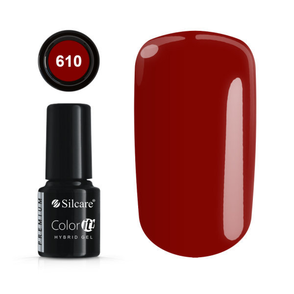 Geelilakka - Color IT - Premium - *610 UV geeli/LED Red